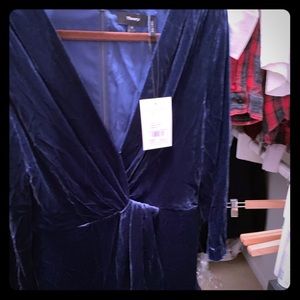 Theory velvet cocktail dress